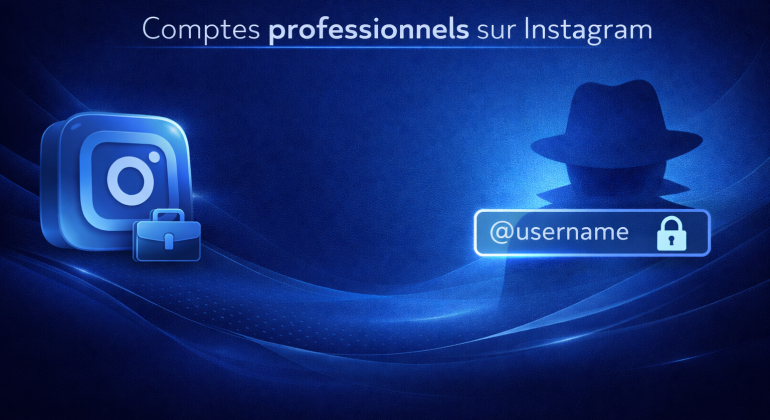 comptes professionnels instagram