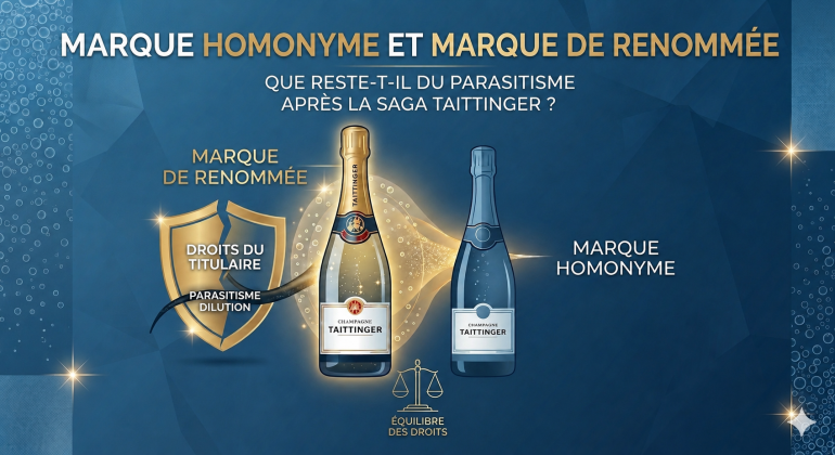 marque homonyme renommee