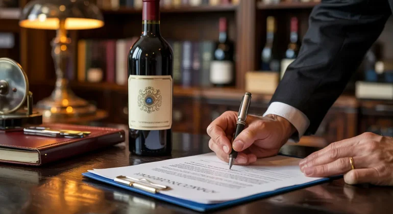 depot de marque pour un vin ou un domaine