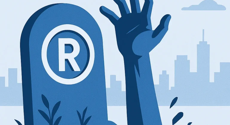zombie trademark illustration