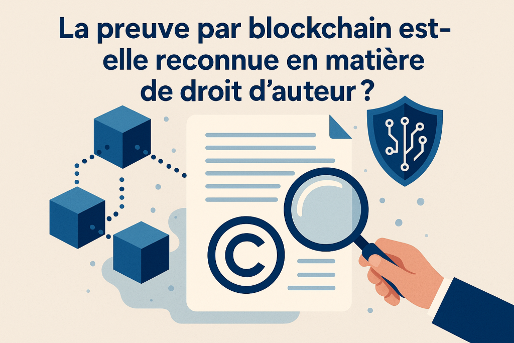 blockchain preuve auteur