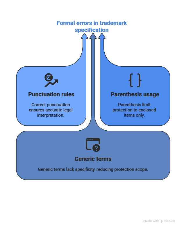 formal error specification formal error specification
