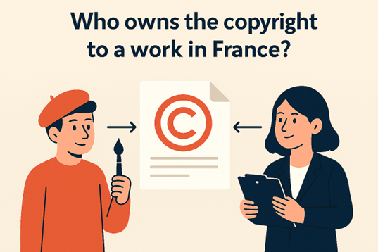 owner copyright france