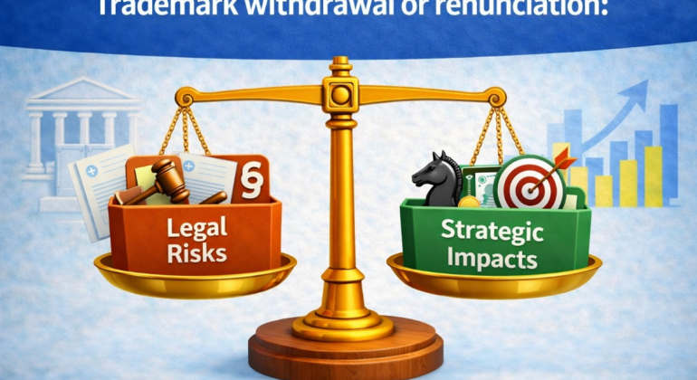 trademark withdrawal renunciation