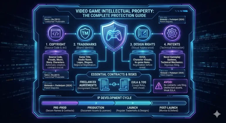 intellectual property in the video game industry the complete guide to protecting your studio