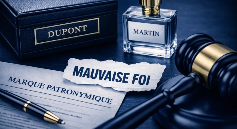 marque patronymique mauvaise foi