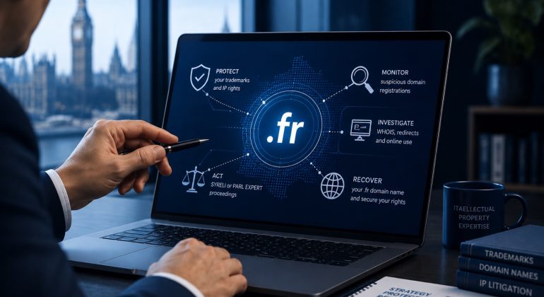 Recovering a .fr domain name: SYRELI and PARL Expert procedures