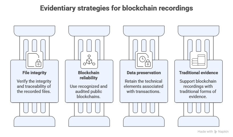 evidentiary strategies blockchain evidentiary strategies blockchain