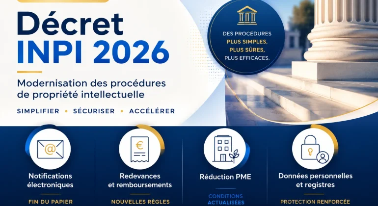 Droit français des marques et des brevets: publication d'un décret de simplification du code de la propriété intellectuelle