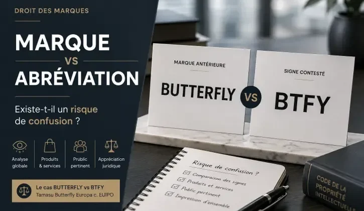 Existe-t-il un risque de confusion entre une marque et son abréviation ?