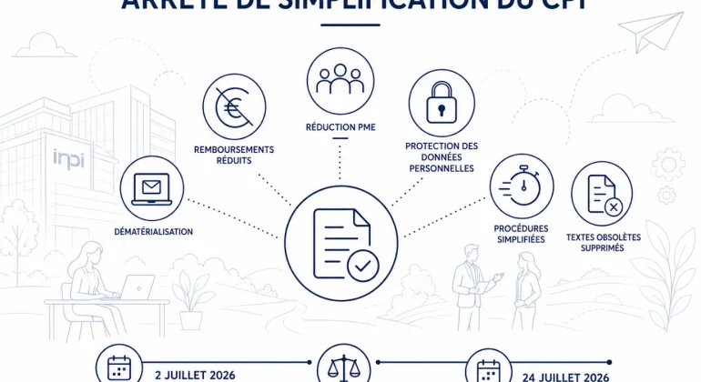 Arrêté de simplification du Code de la propriété intellectuelle : que change pour les entreprises et les titulaires de droits ?