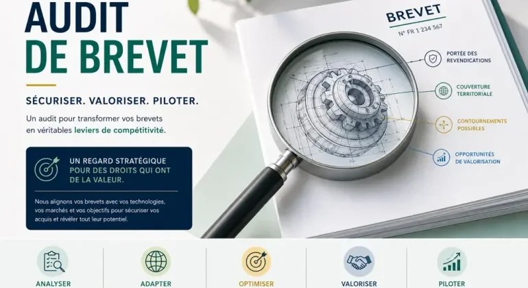Audit de brevet : comment sécuriser et valoriser ses brevets après leur dépôt ?