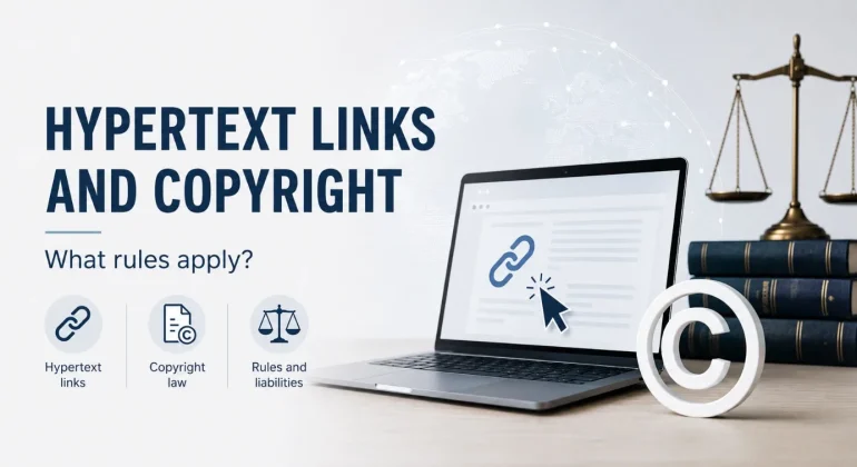 Hyperlinks and copyright: what are the applicable rules?