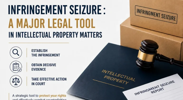 The infringement seizure: why is it a major legal tool in intellectual property litigation?