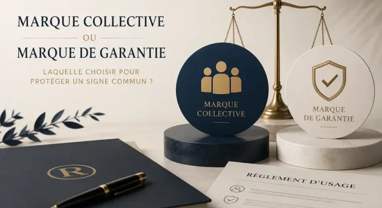 Marque collective ou marque de garantie : laquelle choisir pour protéger un signe commun ?