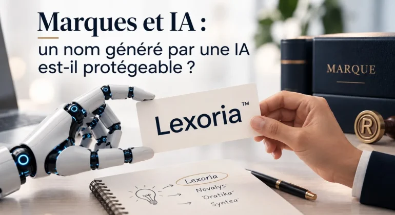 Marques et IA : un nom généré par une IA est-il protégeable ?
